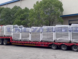 某化工企業TCU控溫系統18臺設備發貨出廠視頻 某化工企業TCU控溫系統18臺設備發貨出廠視頻